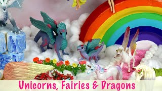 Unicorn Fairy amp Dragon Kid’s Diorama [upl. by Sadonia224]