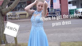 Where to Get the Perfect Prom Dress Hebeos [upl. by Ness319]