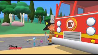 Handy Manny  Fire Fighter Manny  Disney Junior UK [upl. by Akihsat]