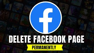 How to Delete Facebook Page Permanently PC Laptop 2024 [upl. by Eirrej858]