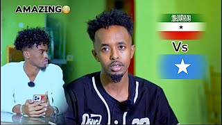 ABDIKARIIN ALI SHAAH  SOMALILAND AMA SOOMAALIA🇸🇴  JAWAAB LAYAAB LEH😳 [upl. by Sirovaj]