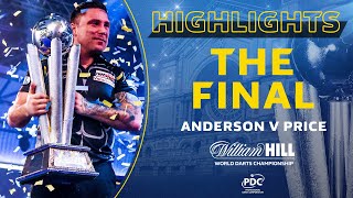 PRICE RULES THE WORLD  Final Highlights  202021 William Hill World Darts Championship [upl. by Kalam]