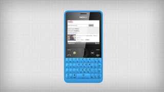 WhatsApp Smartphone Nokia Asha 210 [upl. by Cone205]