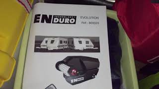 Mover Enduro EM 303 su Knaus Sport 450fu [upl. by Llenyar434]