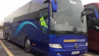 SHEARINGS HOLIDAYS MercedesBenz Tourismo BJ16KXO [upl. by Heinrich]