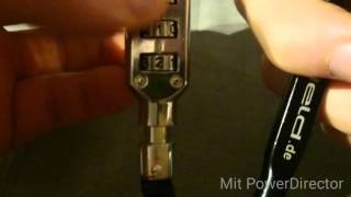 18 Held carabiner Combinationlock decoded [upl. by Nedla]