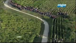 Petter Solberg SS9 Crash WRC 2012 Rally France [upl. by Emmerie]