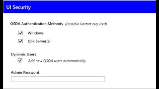 Configuring QSDA Pro User Security [upl. by Rodrich]