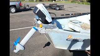 ePropulsion Spirit10 Drift Boat Test [upl. by Nagram]