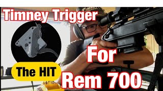 quotRemington 700 Long Range buildquot Part 6 Timney 512 Trigger [upl. by Orfield]