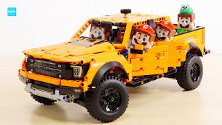 レゴ テクニック フォード F150 ラプター 42126 ／ LEGO Technic Ford F150 Raptor Speed Build amp Review [upl. by Naed]