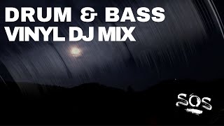 Drum amp Bass Vinyl DJ Mix  Mixed by SOS [upl. by Sirkin]