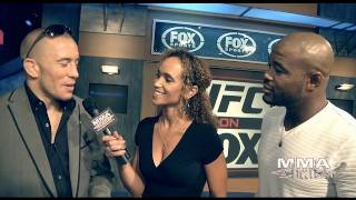 GSP  Rashad Evans UFC On FOX Deal American Football  Coaching Revamped TUF [upl. by Atiekal801]