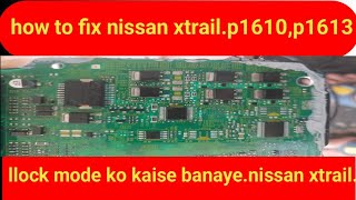 how to fixnissan xtrailp1610p1613lock mude [upl. by Richy44]