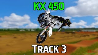 The KX450 is ACTUALLY GOOD  MX Bikes Track 3 [upl. by Awad536]