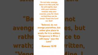 Romans 1219 thebible verse romans [upl. by Rigdon]