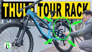 Gepäckträger richtig montieren⎢Thule Tour Rack Rennrad Mountainbike eBike [upl. by Assenyl]