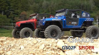 Gmade 110 GS02F SPIDER PORTAL TS KIT ll Off Road Adventure 1 [upl. by Strage]