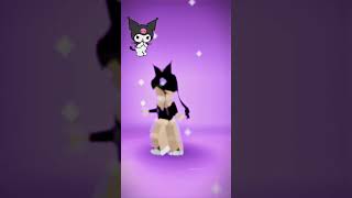 kuromi outfit idea robloxshorts [upl. by Mikah]