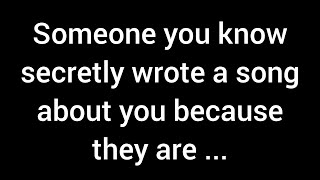 💌 A familiar acquaintance clandestinely penned a song about you due to their [upl. by Lienet]