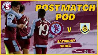 POST MATCH REVIEW  ASTON VILLA vs BURNLEY [upl. by Gnet]