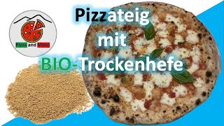 BIO Trockenhefe im Pizzateig  funktioniert das [upl. by Ennairak]