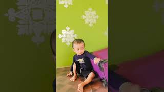 Mamma ki attachi se Masti 🤪🤟ytshort cutebaby shorts viral trending [upl. by Jeffry]