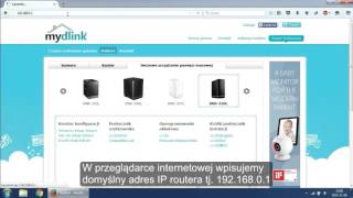 DLink DNS320L  Pierwsza instalacja [upl. by Naval]