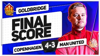 DISGRACE COPENHAGEN 43 MANCHESTER UNITED GOLDBRIDGE Reaction [upl. by Leonidas]