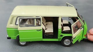 118 Volkswagen T3 minibus 79  Schuco Unboxing [upl. by Charlotte]