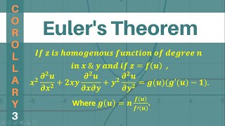 Eulers Theorem Corollary 3 [upl. by Pillihp928]