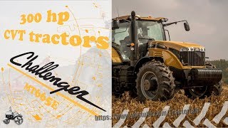 Challenger MT665E  300 Horsepower Tractors with CVT Transmissions  TractorLab [upl. by Davey]