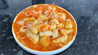 Tomato Sauce  Onion amp Butter with Gnocchi [upl. by Kirwin]