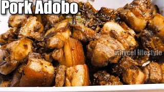 PORK ADOBO RECIPE Matagal mapanis at MasiraAdobong BaboyPanlasang Pinoy recipekiller pork recipe [upl. by Atnovart2]