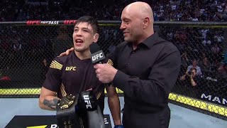 UFC 263 Brandon Moreno Octagon Interview [upl. by Ivens]