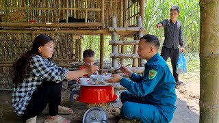 The first meal of a 17yearold single mother and a kind police officer The exhusband appeared [upl. by Hansel]