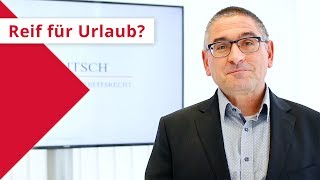 Wie viele Urlaubstage stehen mir zu ◆ WIRLITSCH [upl. by Morgana]