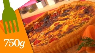 Recette Quiche au saumon fumé  750g [upl. by Jephthah924]