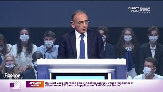 Violences au meeting dEric Zemmour à Villepinte [upl. by Eelhsa]