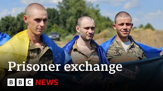 Ukraine and Russia exchange nearly 200 prisoners of war  BBC News [upl. by Spoor493]