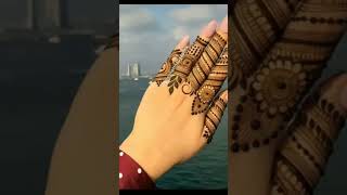 latest fingers mehndi designs 2024❤️latesthennaytshorts [upl. by Enyal]