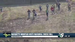 Marquette’s firstever Cheese Roll makes history at Marquette Mountain [upl. by Arvo]