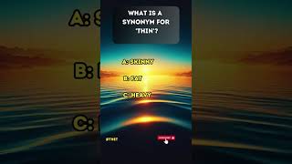 Synonym Trivia Quiz  How well can you do synonyms quiz trivia shortsfeeed quiztime gk fyp [upl. by Ayit]