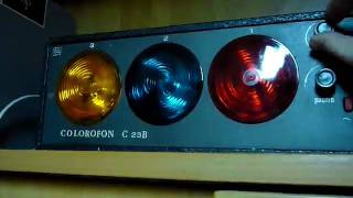 kolorofon c23b  polish color organ zesi c23 [upl. by Sulokcin]