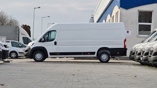 Peugeot Boxer Premium FT L4H2 Heavy 350 22 BlueHDi 140 Polar White [upl. by Sharleen545]