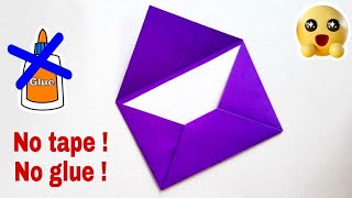 How to Make Paper Envelope  Simple and Easy Paper Envelope  Envelope Making Ideas [upl. by Adigirb]