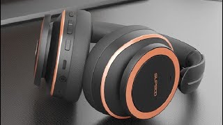 Unbktom Over Ear Headphones with Microphone 76H Playtime Fast Charing Active Noise Cancelling Headph [upl. by Aseen]