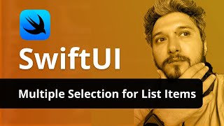 Activate Multiselect for a List programmatically in SwiftUI  Learning SwiftUI By Building App 2 [upl. by Nabroc]