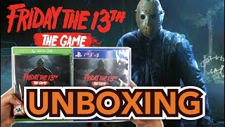 Friday the 13th The GamePS4Xbox One Unboxing [upl. by Jenn]