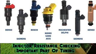 Fuel Injector Resistance Chart For Complete Car Tuning  Session 244 [upl. by Ahsied]